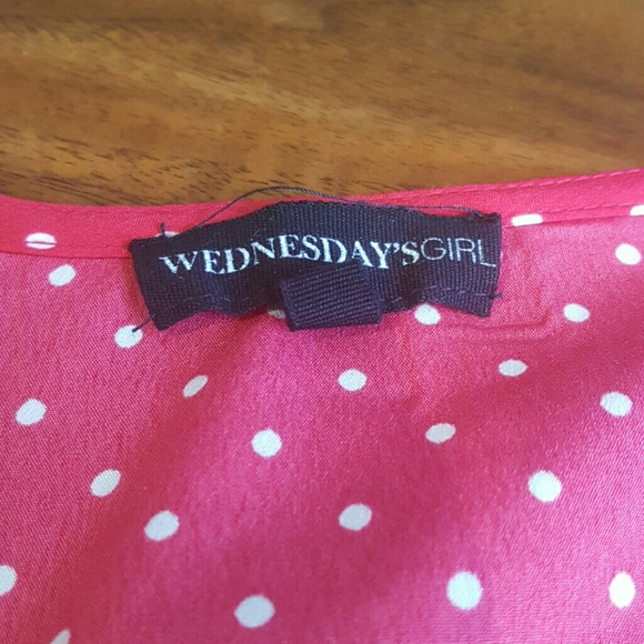 NWOT Wednesday's Girl Blouse - Picture 7 of 7